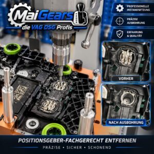 DQ381-Getriebesteuergerät zur Reparatur der Kupplungspositionsgeber bei MaiGears