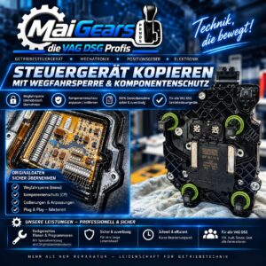 Original- und Ersatz-Getriebesteuergerät für eine TCU-Datenübertragung